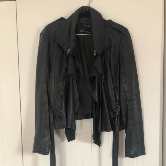 All Saints Leather Jacket - Picture 5 of 8